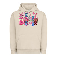 Pigment French Oak breast cancer stitch coffee cups Urban Hoodie - AdoDesignShop