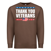 Chestnut Shirts For Veterans, Thank You Veterans Shirt Veterans Day Premium Sweatshirt - lanVoArt