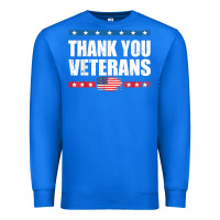 True Royal Shirts For Veterans, Thank You Veterans Shirt Veterans Day Premium Sweatshirt - lanVoArt