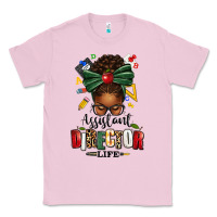Bubblegum Pink assistant director life afro messy bun Classic Tee - texasbilliewilder