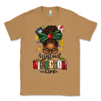 Toasted Coconut assistant director life afro messy bun Classic Tee - texasbilliewilder
