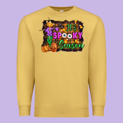 It's Spooky Season Halloween Premium Sweatshirt Designed By Artiststas