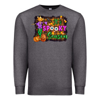 Charcoal Heather it's spooky season halloween Premium Sweatshirt - Artiststas