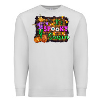 Dove Grey it's spooky season halloween Premium Sweatshirt - Artiststas