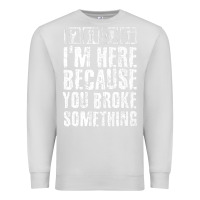 Dove Grey construction crew funny contractor gift premium t shirt Premium Sweatshirt - lanVoArt