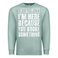 Seafoam construction crew funny contractor gift premium t shirt Premium Sweatshirt - lanVoArt