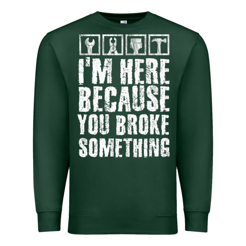 Construction Crew Funny Contractor Gift Premium T Shirt Premium Sweatshirt by lanVoArt | Teevron