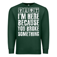 Sports Green construction crew funny contractor gift premium t shirt Premium Sweatshirt - lanVoArt