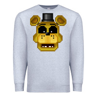 Heather Grey Day Gift Five Nights At Freddy'S Graphic For Fan Premium Sweatshirt - lanVoArt