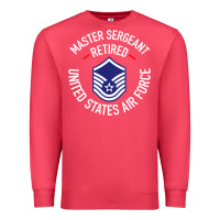 Cardinal Limited Edition Master Sergeant Retired Air Force Military Retiremen Premium Sweatshirt - lanVoArt