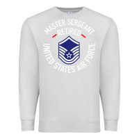 Dove Grey Limited Edition Master Sergeant Retired Air Force Military Retiremen Premium Sweatshirt - lanVoArt