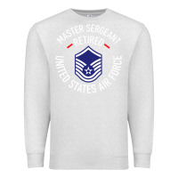 Oatmeal Heather Limited Edition Master Sergeant Retired Air Force Military Retiremen Premium Sweatshirt - lanVoArt