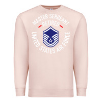 Pale Pink Limited Edition Master Sergeant Retired Air Force Military Retiremen Premium Sweatshirt - lanVoArt