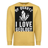 Antique Gold of quartz i love geology Premium Sweatshirt - lanVoArt