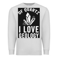 Dove Grey of quartz i love geology Premium Sweatshirt - lanVoArt