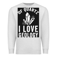 Oatmeal Heather of quartz i love geology Premium Sweatshirt - lanVoArt