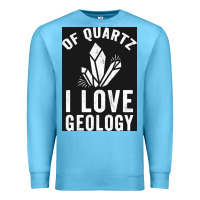 Ocean Blue of quartz i love geology Premium Sweatshirt - lanVoArt
