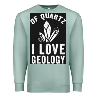Seafoam of quartz i love geology Premium Sweatshirt - lanVoArt