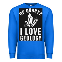 True Royal of quartz i love geology Premium Sweatshirt - lanVoArt