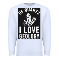 White of quartz i love geology Premium Sweatshirt - lanVoArt