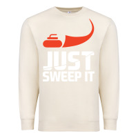Sandshell just sweep it! funny curling sports gift hoodie Premium Sweatshirt - lanVoArt