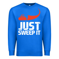 True Royal just sweep it! funny curling sports gift hoodie Premium Sweatshirt - lanVoArt