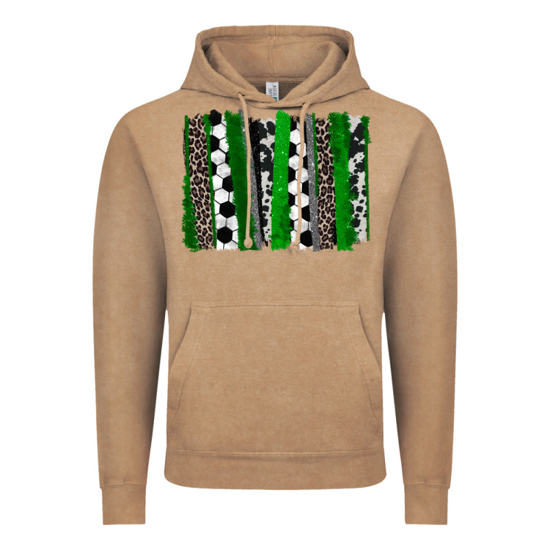 Soccer Brushstroke Vintage Hoodie by HowdyJamesFarm | Teevron