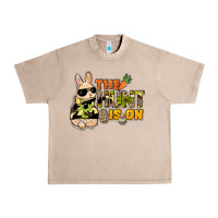 French Oak The hunt is on Easter Day Urban Heavy Tee - HowdyJamesFarm