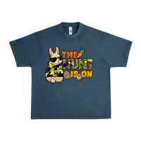 Midnight Navy The hunt is on Easter Day Urban Heavy Tee - HowdyJamesFarm