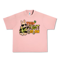 Salmon The hunt is on Easter Day Urban Heavy Tee - HowdyJamesFarm