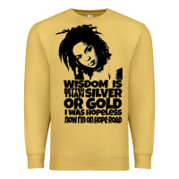 Antique Gold lover gift lauryn hill retro wave Premium Sweatshirt - lanVoArt