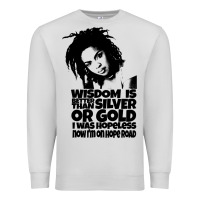Dove Grey lover gift lauryn hill retro wave Premium Sweatshirt - lanVoArt