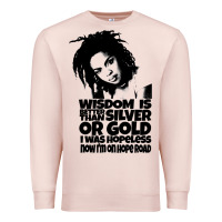 Pale Pink lover gift lauryn hill retro wave Premium Sweatshirt - lanVoArt