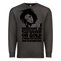 Smoke lover gift lauryn hill retro wave Premium Sweatshirt - lanVoArt