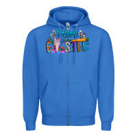 True Royal happy easter coffee Zipper Hoodie - CowhideDigitalArt