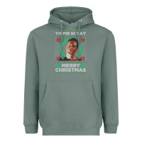 Sage Hot Trend Die Hard Christmas Yippie Ki Yay Heavyweight Hoodie - lanVoArt
