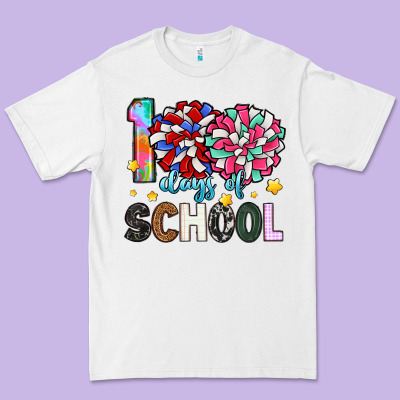 100 Days Of School Premium Tee Designed By Artiststas
