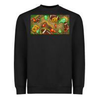 Western Sunflower And American Football License  Plate Heavyweight Sweatshirt | Teevron