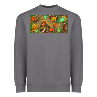 Storm western sunflower and american football license  plate Heavyweight Sweatshirt - BundleAndBundleShop