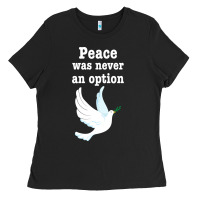Black Peace Was Never An Option Ladies Tee - Bettercallsaul