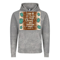 Cloud Rock i can do all things through christ who strengthens Vintage Hoodie - TumblerDesignByShophia