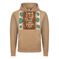 Vintage Coffee i can do all things through christ who strengthens Vintage Hoodie - TumblerDesignByShophia