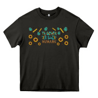 Asphalt teacher of tiny humans libbey glass Heavy Core Tee - BundleAndBundleShop