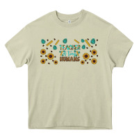 Mossy teacher of tiny humans libbey glass Heavy Core Tee - BundleAndBundleShop