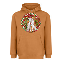 Meerkat christmas goat family ornament Heavyweight Hoodie - Artiststas