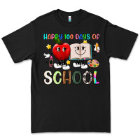 Black happy 100 days of school Premium Tee - Artiststas
