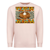 Pale Pink Thick thighs pumpkin pies Premium Sweatshirt - Artiststas