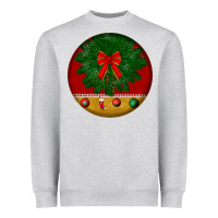 Heather Grey christmas Heavyweight Sweatshirt - BundleAndBundleShop