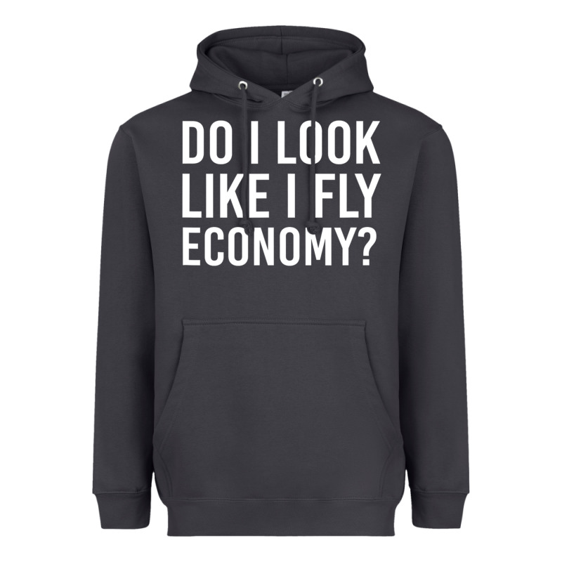 Do I Look Like I Fly Economy  Funny First Class Traveling Heavyweight Hoodie by lanVoArt | Teevron