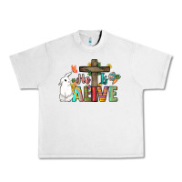 Lunar Rock He is alive Easter Day Urban Heavy Tee - HowdyJamesFarm
